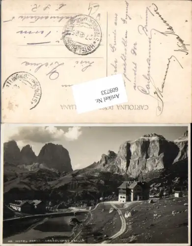 609733,Trentino Hotel Pordoi Sassolungo Sella Canazei Wolkenstein Sellajoch