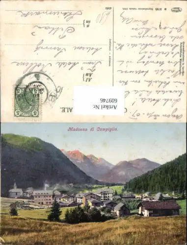 609746,Trentino Madonna di Campiglio 1906 Bozen pub Amonn M 5725