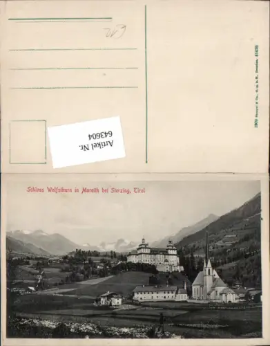 643604,Trentino Schloss Wolfsthurn Mareith b. Sterzing Vipiteno Südtirol