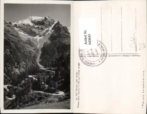 643643,Trentino Ortler Stilfserjochstrasse Sulden Trafoi