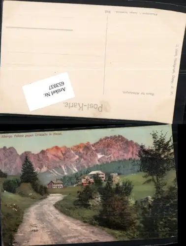 653937,Trentino Albergo Tofana Cristallo Pocol Cortina Ampezzo