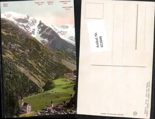 653949,Trentino Südtirol Ort Hotel Trafoi Sulden Ortler