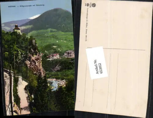 653952,Trentino Meran Merano Gilfpromenade Zenoburg
