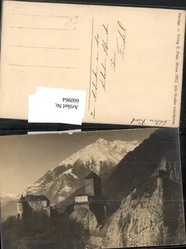 660964,Trentino Meran Merano Schloss Tirol Tirolo