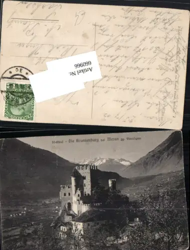 660966,Trentino Meran Merano Brunnenburg Südtirol