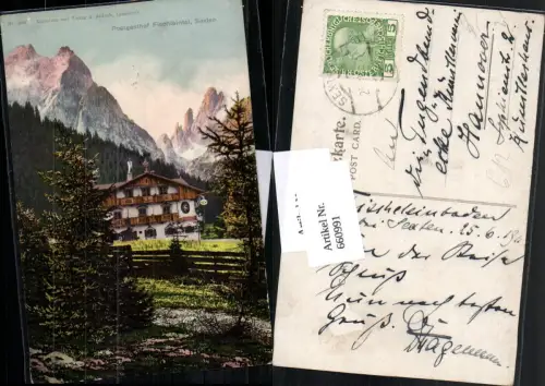 660991,Trentino Sexten Postgasthof Fischleintal Postablage