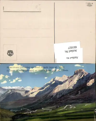 661027,Trentino Pordoi-Strasse Dolomiten Sasso Cappelo Canazei