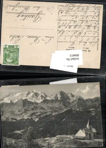 664413,Trentino Hl. Kreuz Marmolata Bruneck Brunico