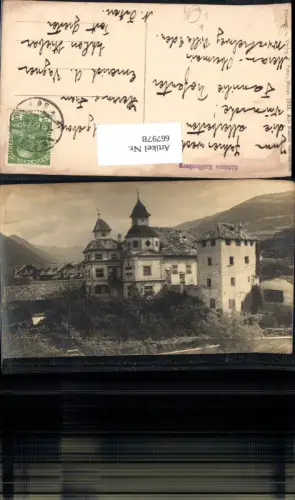 667978,Foto-AK Schloss Knillenberg bei Meran Merano Obermais