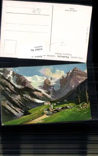 668071,Künstler AK Trentino Trafoi Sulden Ortler Südtirol pub Theo Stroefer 752-3