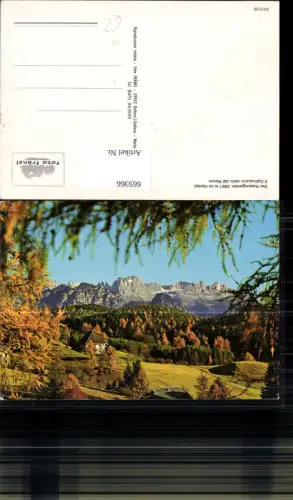 669366,Boxen Rosengarten i. Herbst Il Catinaccio visto dal Renon Italy