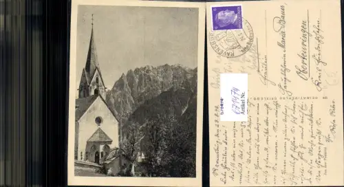 671474,Trentino Pustertal Partie Kirche Bruneck Brunico Umgebung