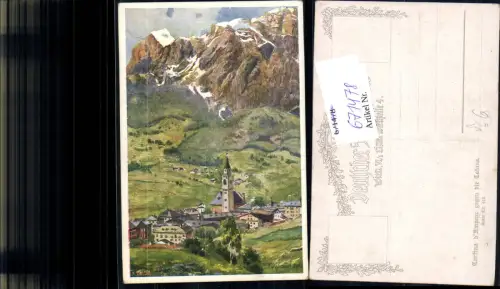 671478,Trentino Cortina d`Ampezzo Tofana pub Deutscher Schulverein 412 Hofecker E. F.