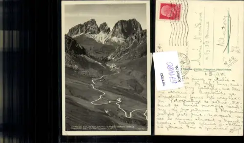 671480,Trentino Strada delle Dolomiti Passo Pordoi Pass Sassolungo