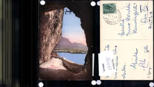 671496,Trentino Riva Strada del Ponale Trento Trient Gardasee Lago di Garda