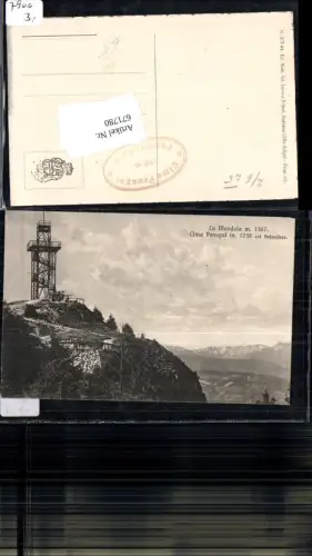 671780,Trentino La Mendola Cima Penegal Bozen Bolzano
