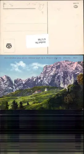 671798,Trentino Seiseralpenhaus Seis am Schlern Fallwand Dolomiten