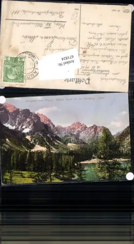 671824,Trentino Pragser Wildsee Prags Enneberg Toblach