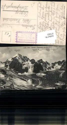 671825,Trentino Sulden Schaubachhütte Payerjoch Ortler