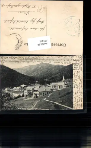 672476,Madonna di Campiglio Grand Hotel des Alpes Sankt Maria im Pein