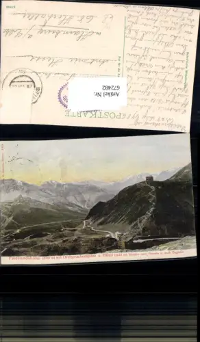 672482,Ferdinandshöhe m. Dreisprachenspitze Hotel Prad am Stilfserjoch Prato allo Stelvio