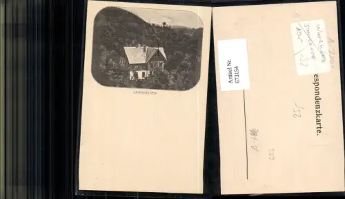 673154,seltene AK Hammerstein Haus