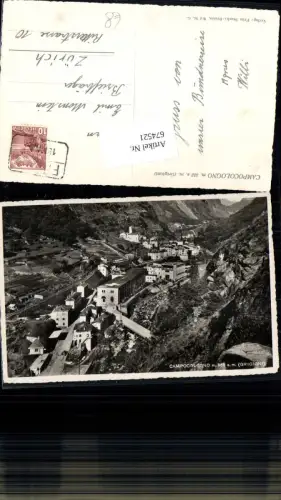 674521,Trentino Campocologno Grigioni