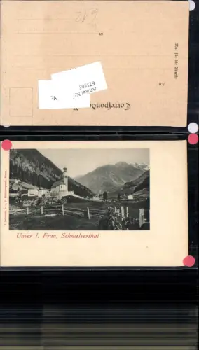 675505,Unser Frau Schnalsthal Schnals Schnalstal 1900