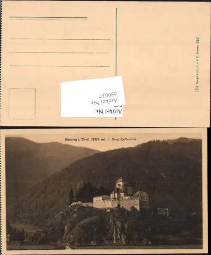 680037 Trentino Sterzing Vipiteno Schloss Reiffenstein