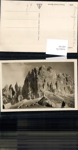 680108 Trentino Parete Laurino Torri Vajolet Sexten Seis Dolomiten