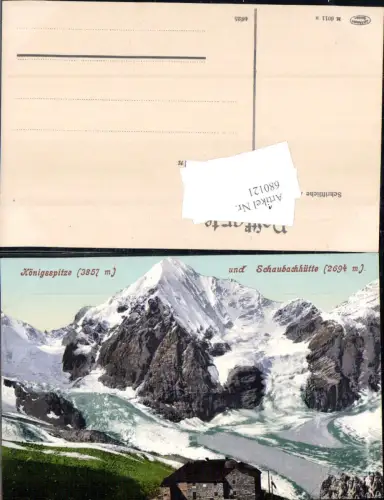 680121 Trentino Sulden Trafoi Königsspitze Schaubachhütte