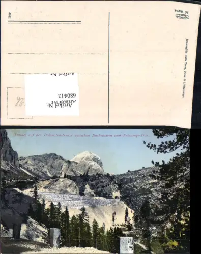 680412 Trentino Buchenstein Falzareggo Pass Pieve di Livinallongo