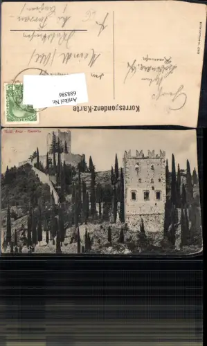 688586 Trentino Trento Trient Arco Castello Burg Gardasee