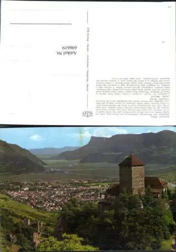 696619 Trentino Schloss Tirol Tirolo Meran