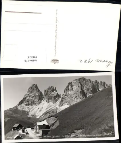 696635 Trentino Passo Sella Sellajoch Sexten Sassolungo