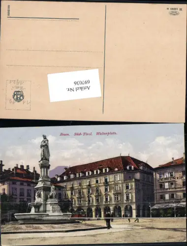 697036 Trentino Bozen Bolzano Walterplatz