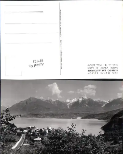 697121 Albergo Bar Ristorante Santa Croce al Lago Belluno