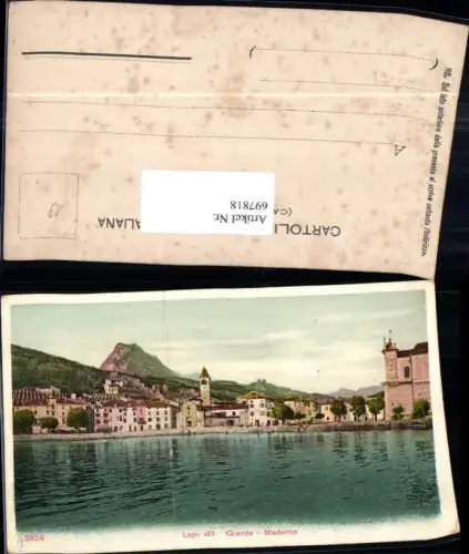 697818 Trentino Lago di Garda Gardasee Maderno