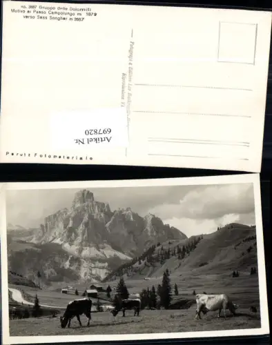 697820 Trentino Dolomiten Passo Campolungo Carvara Arabba