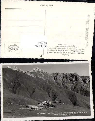 697824 Trentino Dolomiten Rifugio dell Alpe di Siusi Seis am Schlern