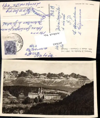 697845 Trentino Santuario di Pietralba Catinaccio Dolomiten