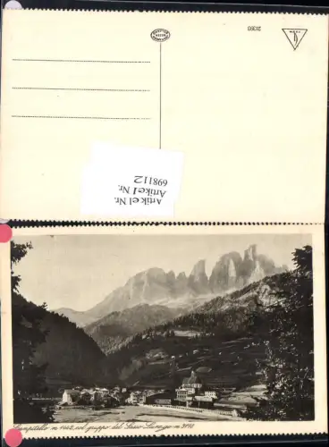 698112 Trentino Campitello Sasso Lungo Dolomiten