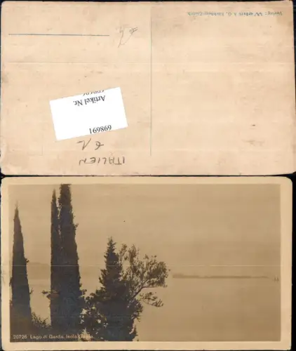 698691 Italy Trentino Lago di Garda Gardasee Isola Garda