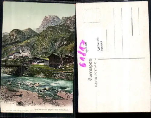 698981 Trentino Südtirol Dorf Pflersch Tribulaun Brenner