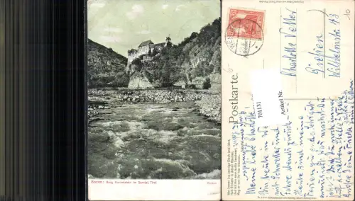 701131 Trentino Bolzano Bozen Burg Runkelstein Roncolo Sarntal