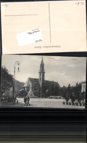 701143 Trentino Bolzano Bozen Walterplatz Kirche