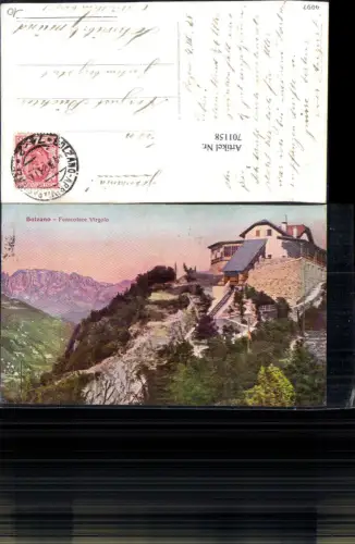 701158 Trentino Bolzano Bozen Funicolare Virgolo Virgenbahn