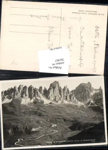 701967 Trentino Passo di Gardena Gröden Wolkenstein