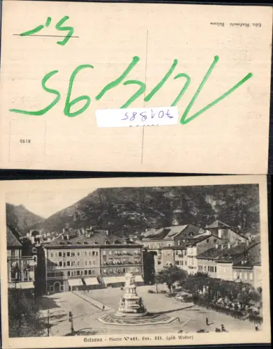 701985 Trentino Bozen Bolzano Piazza Vittorio Walterplatz