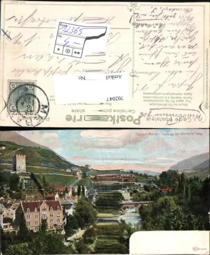 702047 Trentino Meran Merano Steinernen Steg